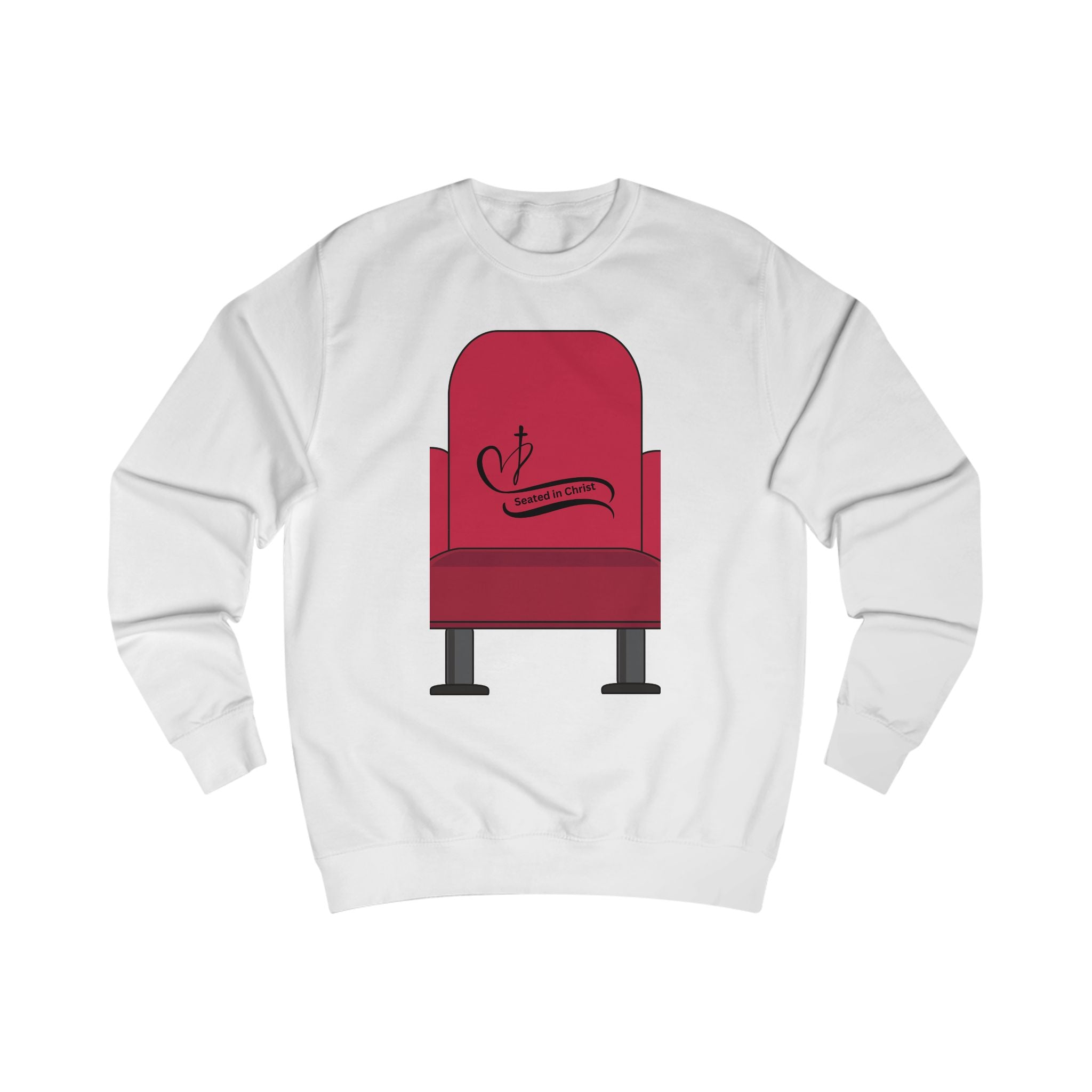 Seated in Christ I Unisex Sweatshirt
