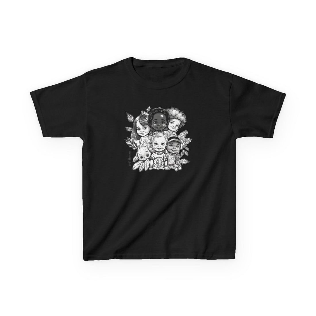 Whimsical Animal Friends Kids Tee – Cute Nature-Themed Cotton T-Shirt for Play, Birthdays, Gifts, Animal Lovers, Casual Wear